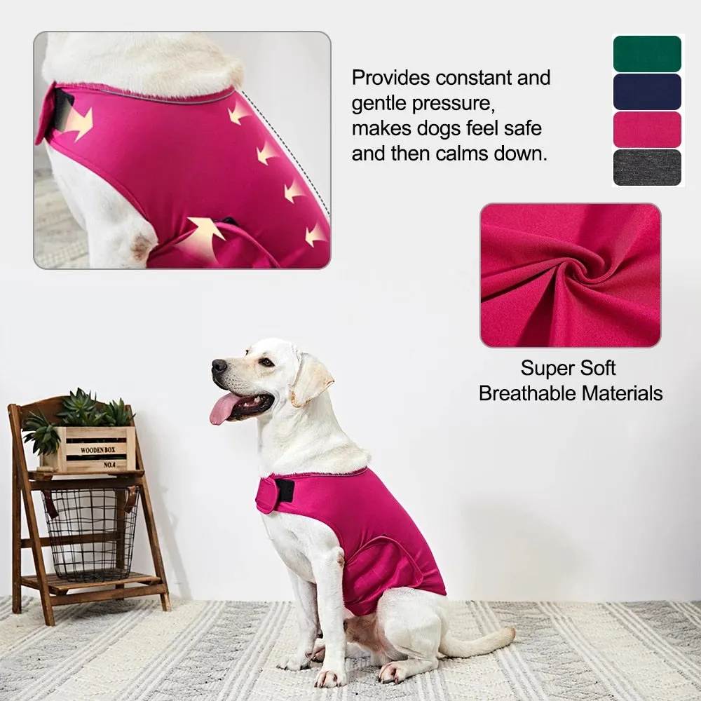 🐶 Dog Anxiety Vest XS-XL Pet Dog Anxiety Jacket Reflective Vest For Dog Clothes Shirt _mkpt44