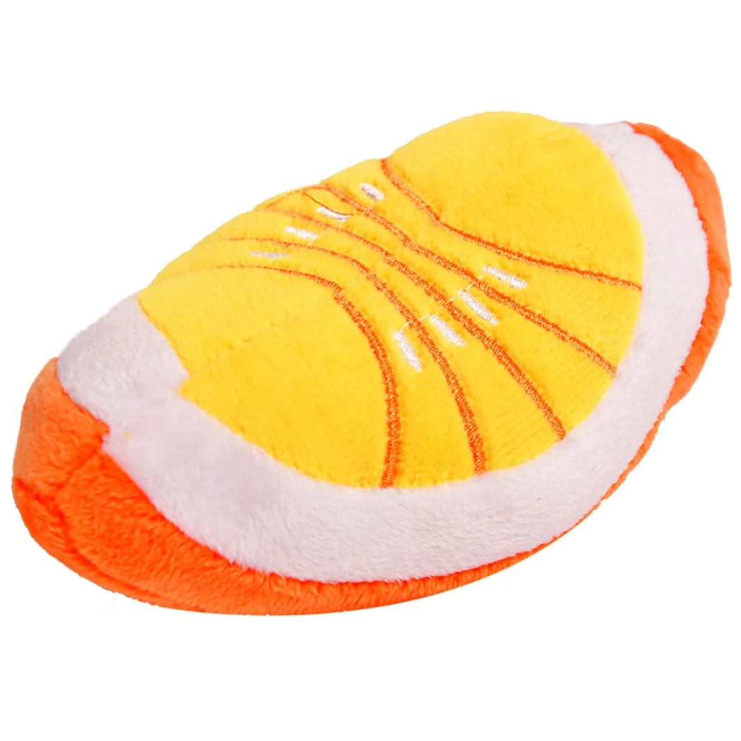 Animals Cartoon Dog Toys Stuffed Squeaking Pet Toy Cute Plush Puzzle