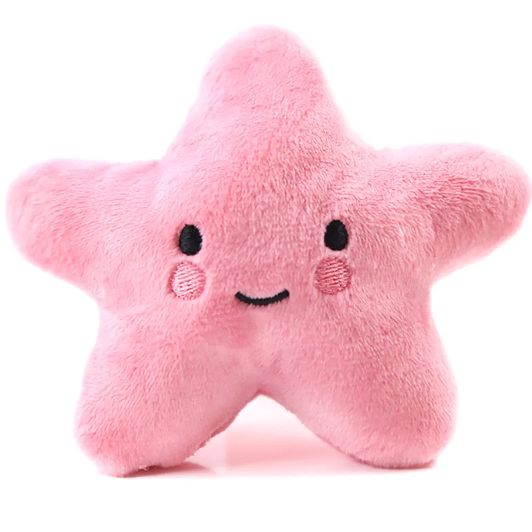 Animals Cartoon Dog Toys Stuffed Squeaking Pet Toy Cute Plush Puzzle