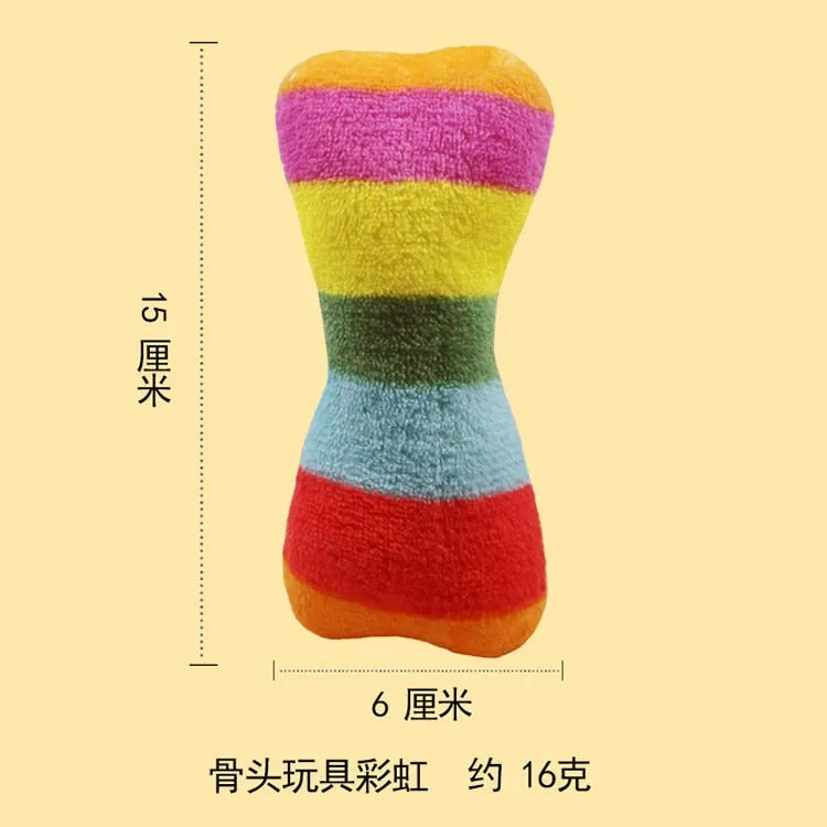 Animals Cartoon Dog Toys Stuffed Squeaking Pet Toy Cute Plush Puzzle