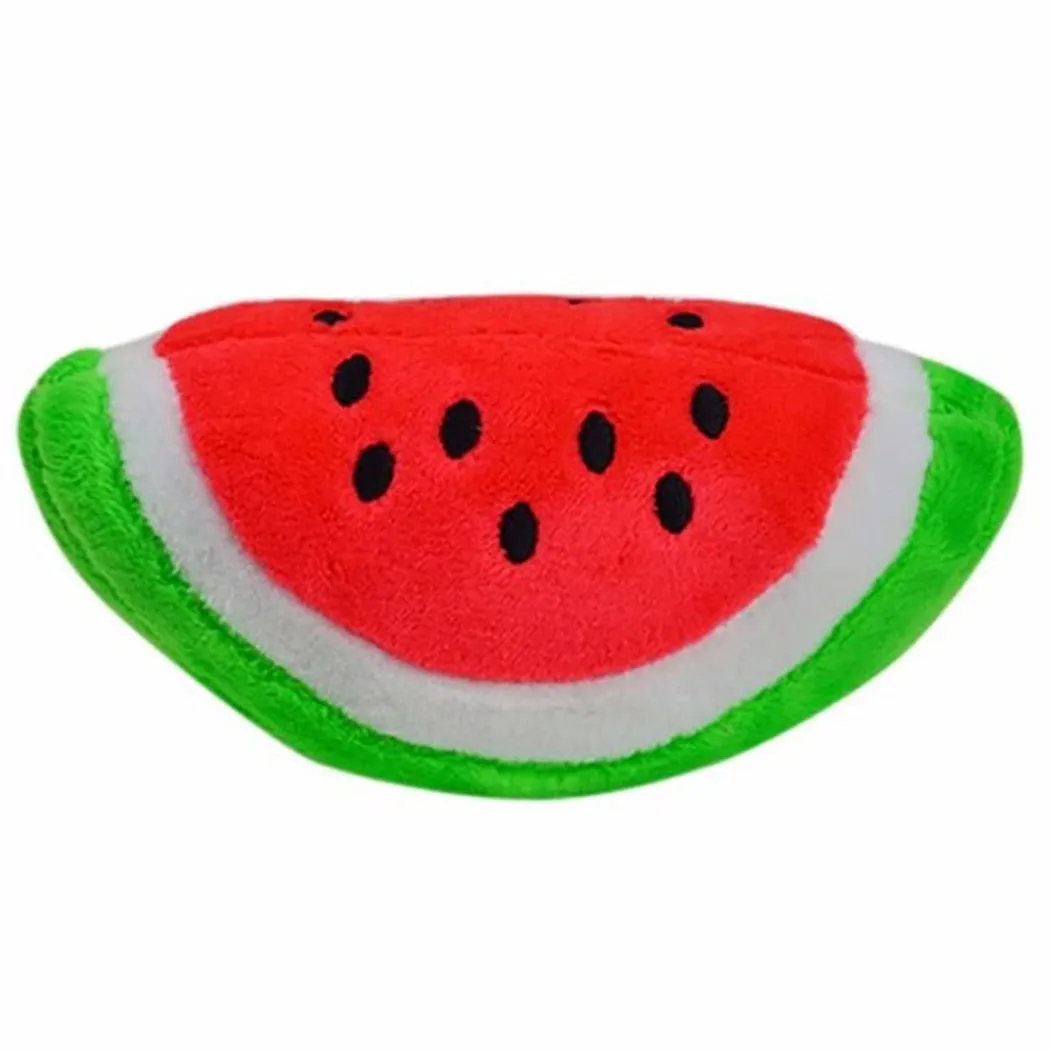 Animals Cartoon Dog Toys Stuffed Squeaking Pet Toy Cute Plush Puzzle