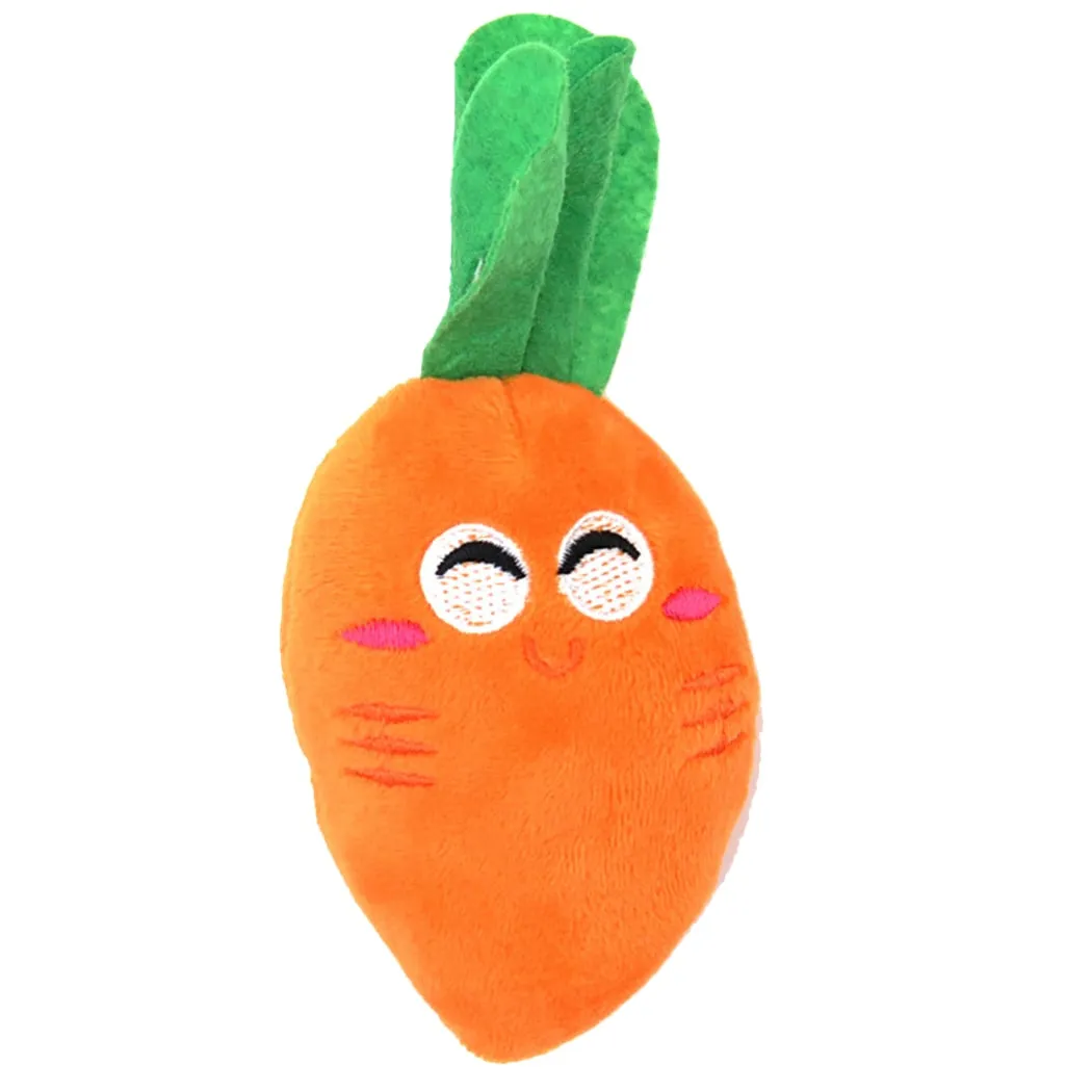 Animals Cartoon Dog Toys Stuffed Squeaking Pet Toy Cute Plush Puzzle