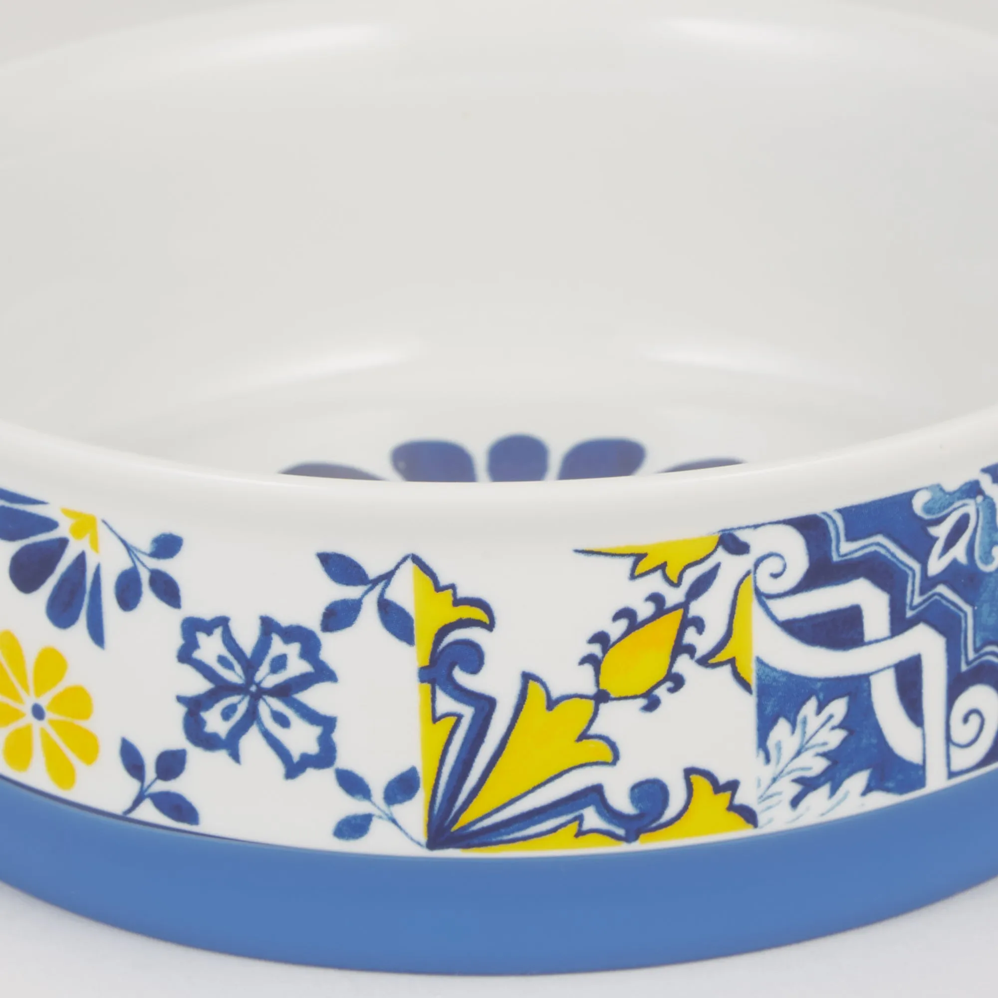 Azulejos Tile Pet Bowl Set/2, Small - 3/4 C Capacity