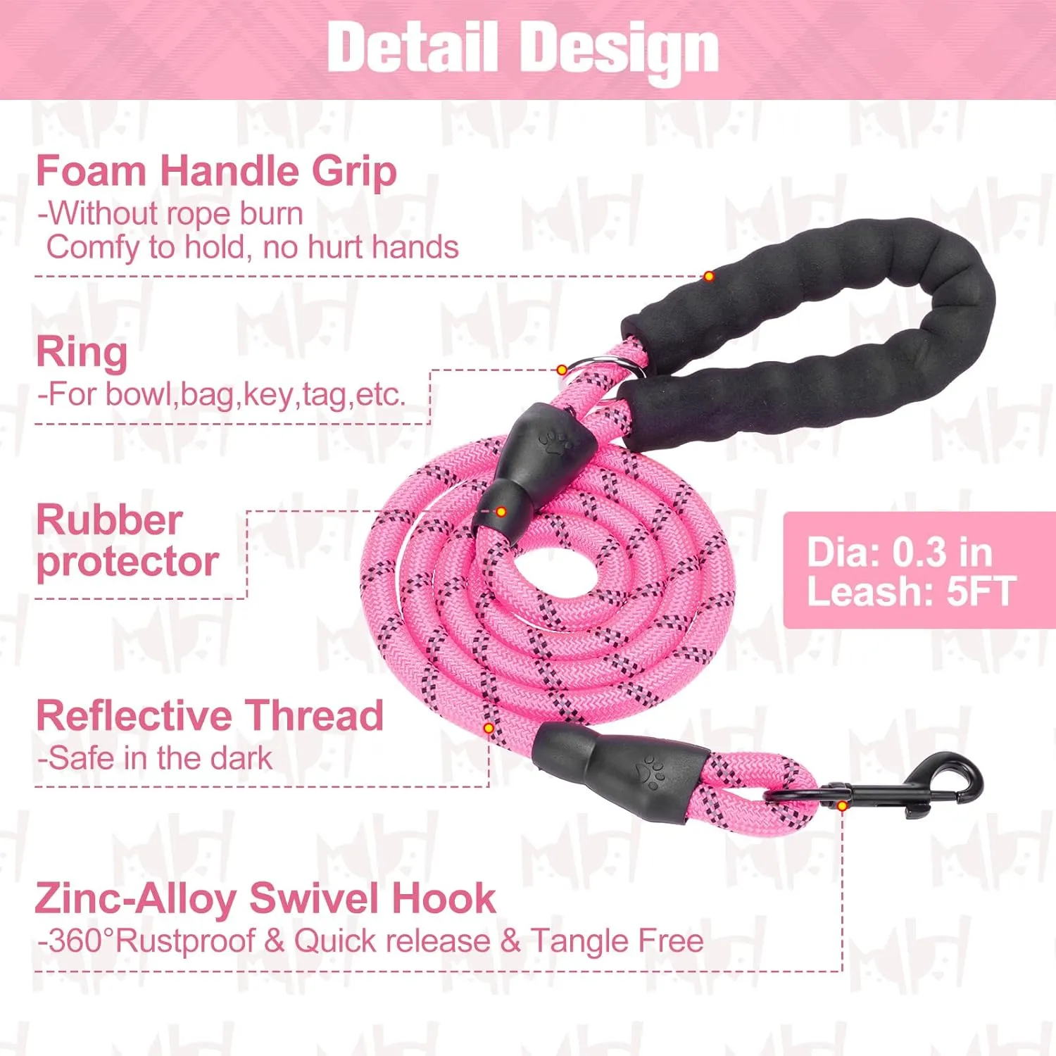 BEAUTYZOO Small Dog Harness and Leash Set,Step in No Choke No Pull Soft Mesh Dog Harnesses Reflective for Extra-Small Medium Puppy Dogs and Cats, Plaid Dog Vest Harness for XS S Pets, Pink XS