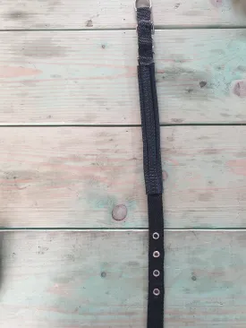 Black Leather Collar