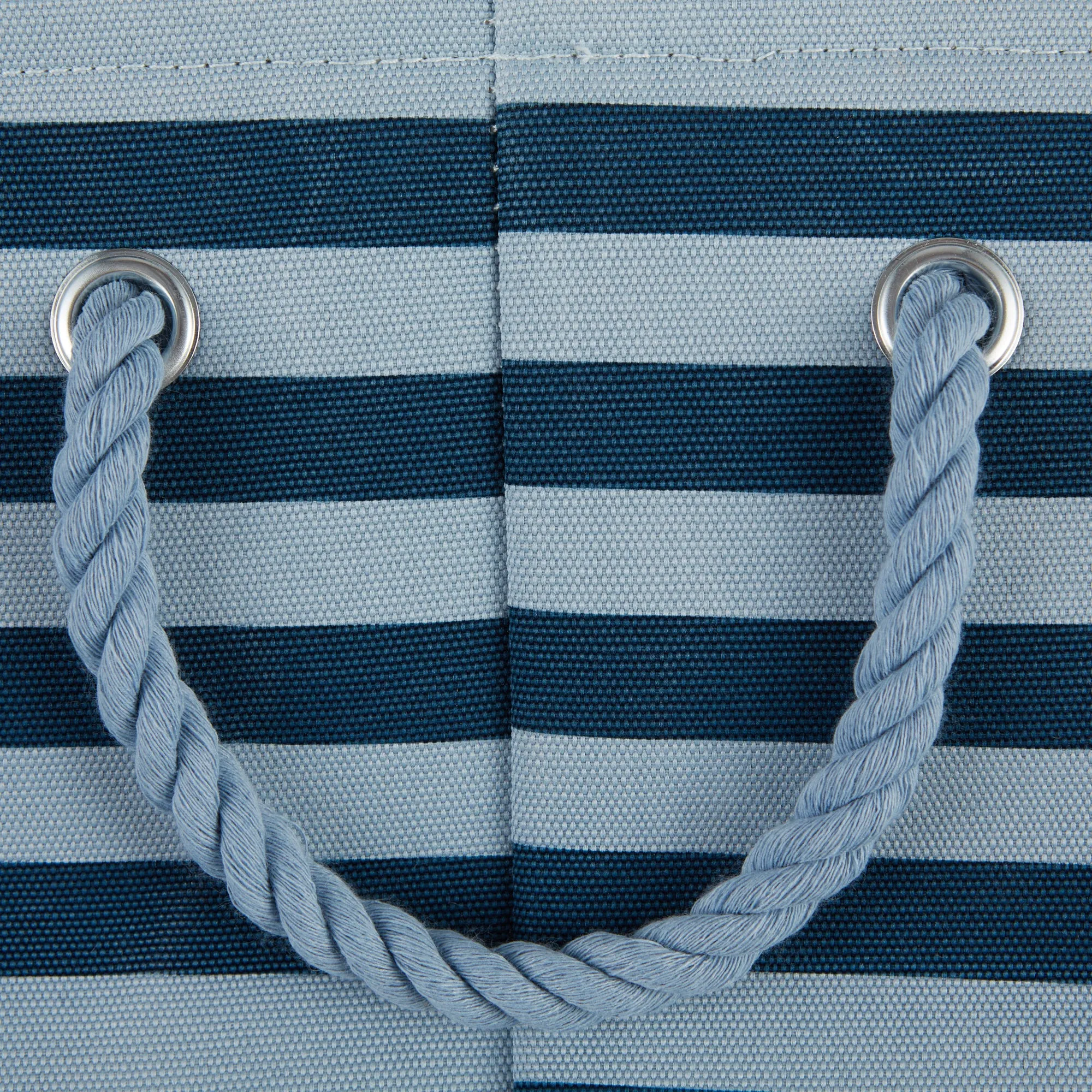 Bone Dry Pet Storage Bin, Striped Paw Patch, Dark Navy, Medium - 16x10x12"