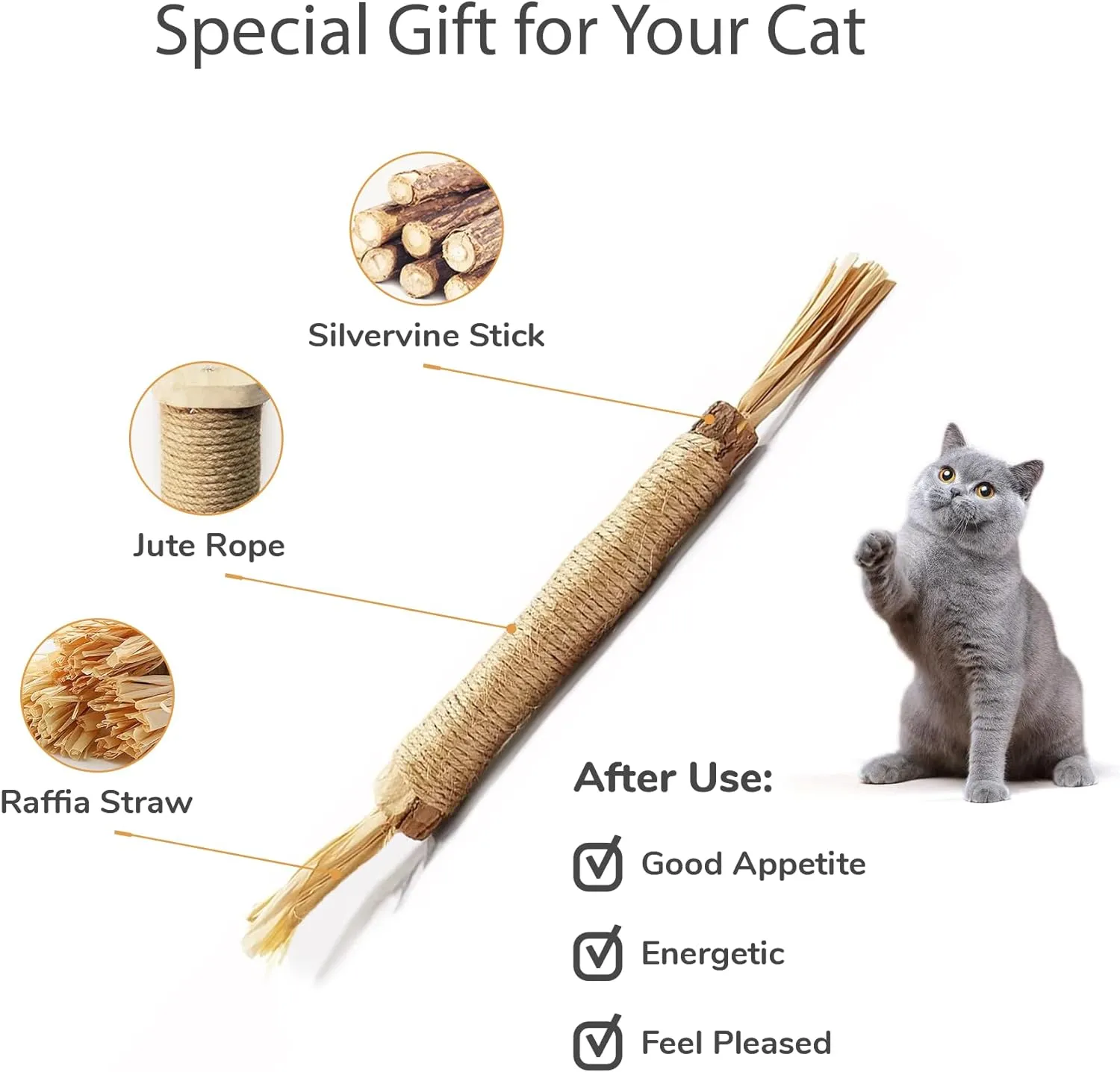 Cat Scratcher, 68 cm L Shape Cat Scratch Pad Wall Mounted, Cat Scratching Cardboard with Ball Toy for Indoor Cats, Large Size