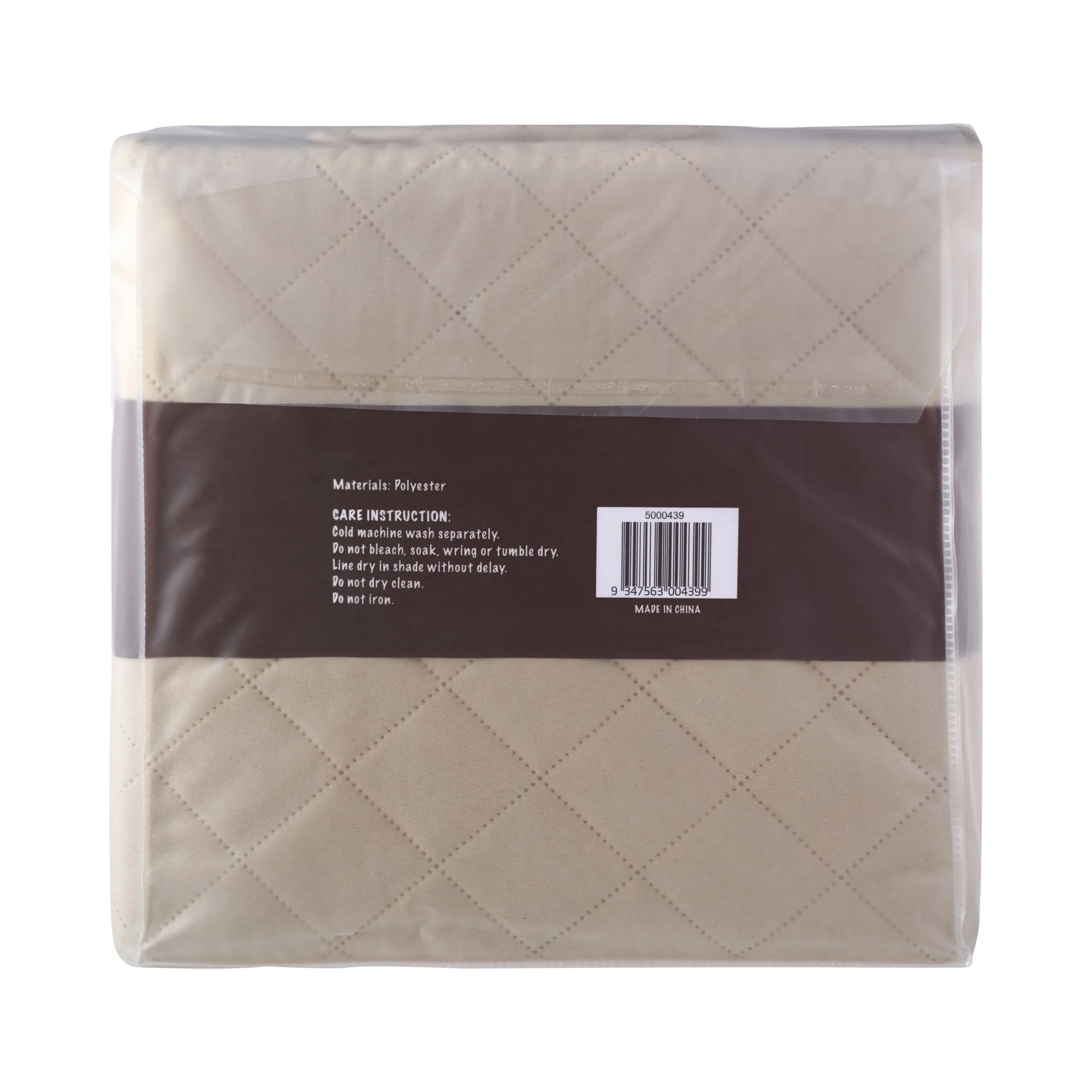 Cosy Quilted Sofa Protector Cover for Oversized Sofa - Oat