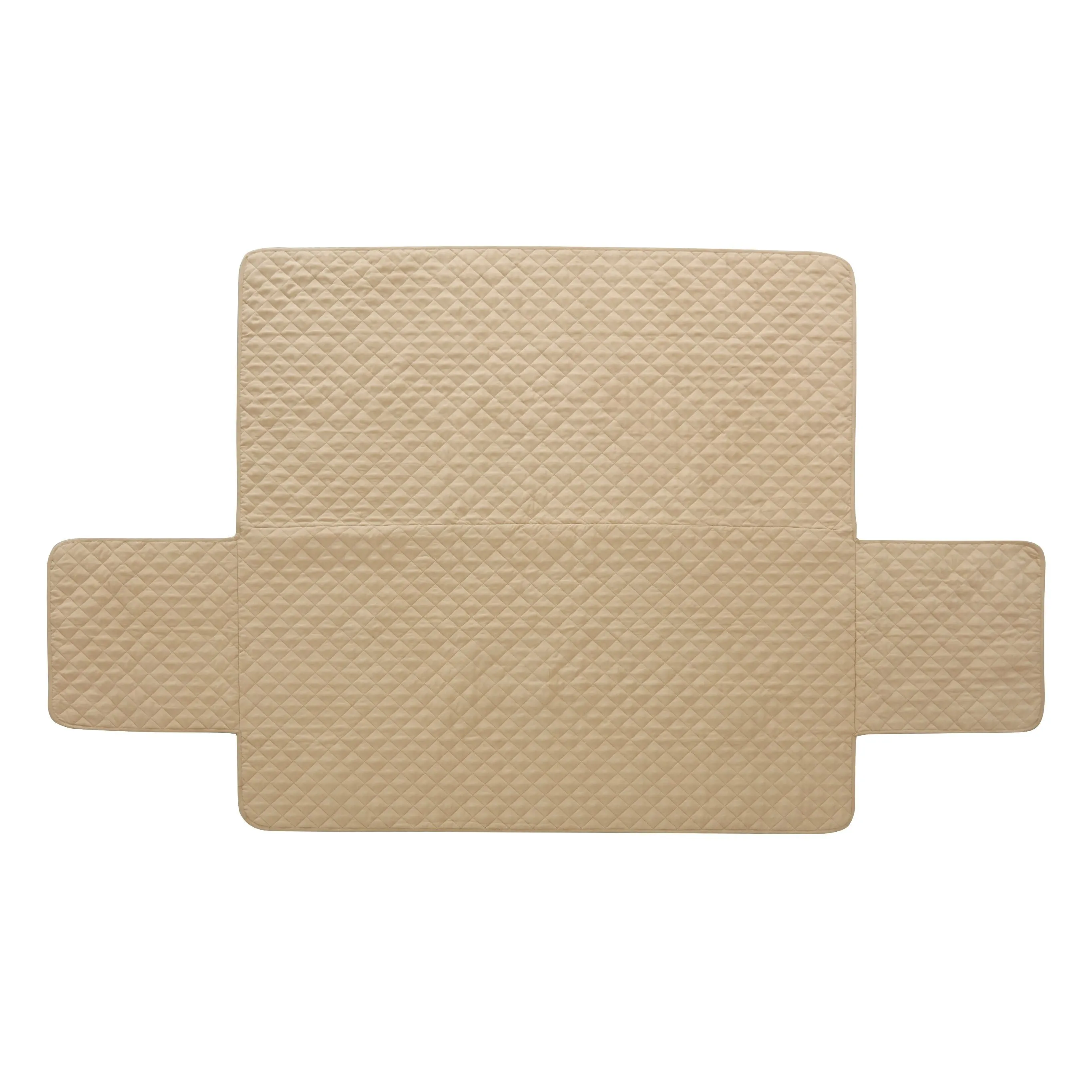 Cosy Quilted Sofa Protector Cover for Oversized Sofa - Oat