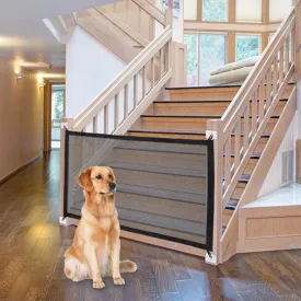 Dog Gate Ingenious Mesh Dog Fence For Indoor And Outdoor