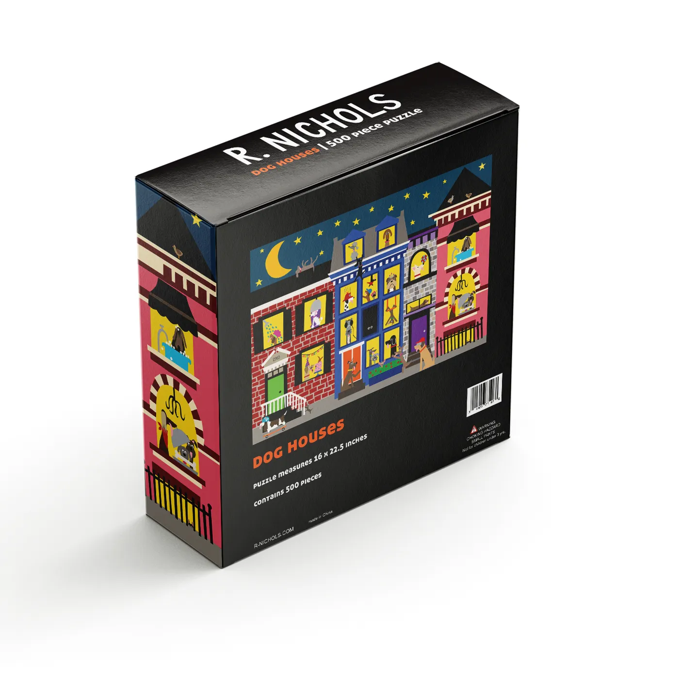 Dog Houses Jigsaw Puzzle