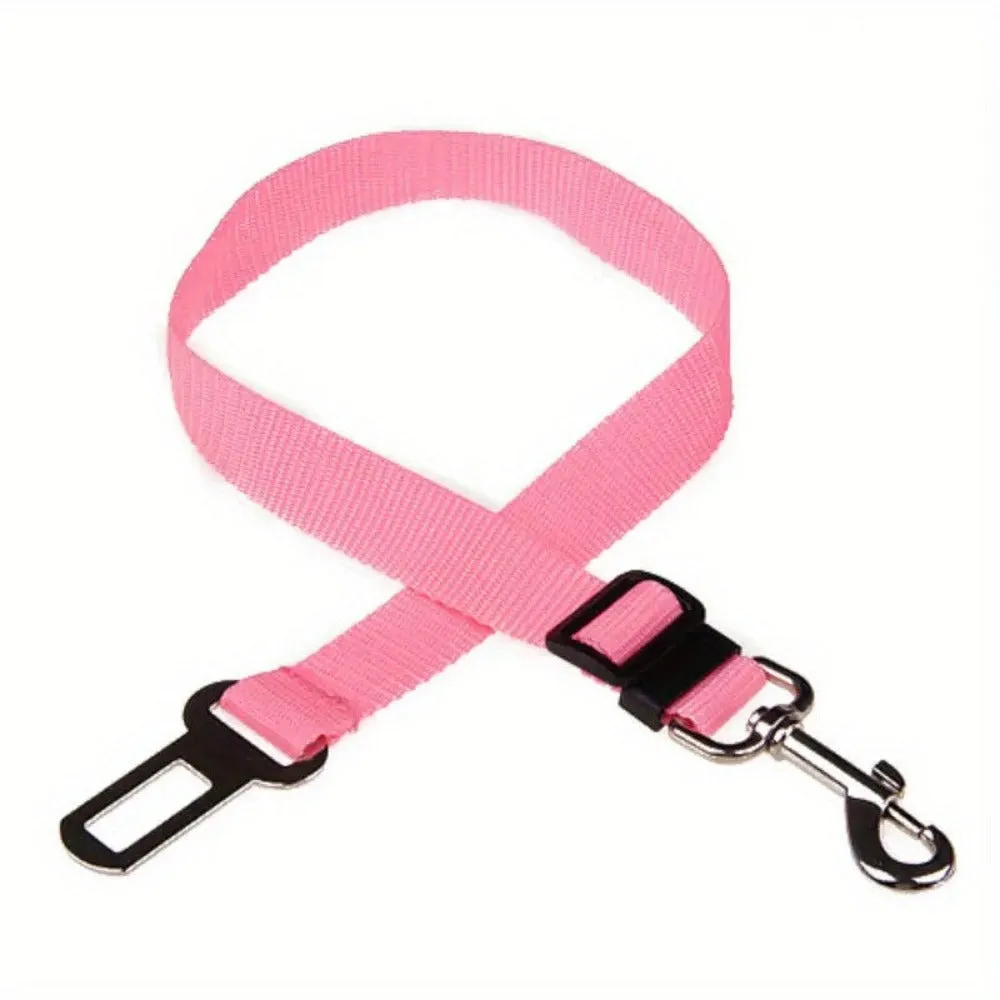 dogs car seat belts inside car safety leash strap collar seatbelt strap dogs ✈️ free.shipping
