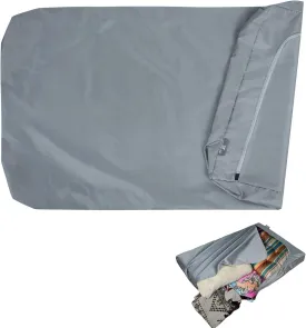 Explore Land Scratch Resistance Dog Bed Cover Canvas Washable Dog Crate Pad Replacement Cover, 48Lx36Wx4H inch, Charcoal