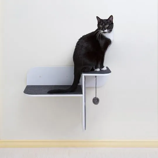HAUSPANTHER Step Perch, White