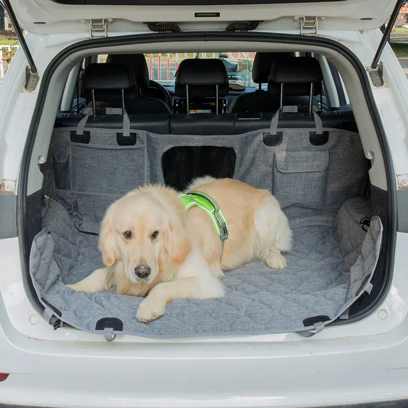 High Quality Multifunctional WaterProof Pet Dog Car Seat Mat Cationic Fabric