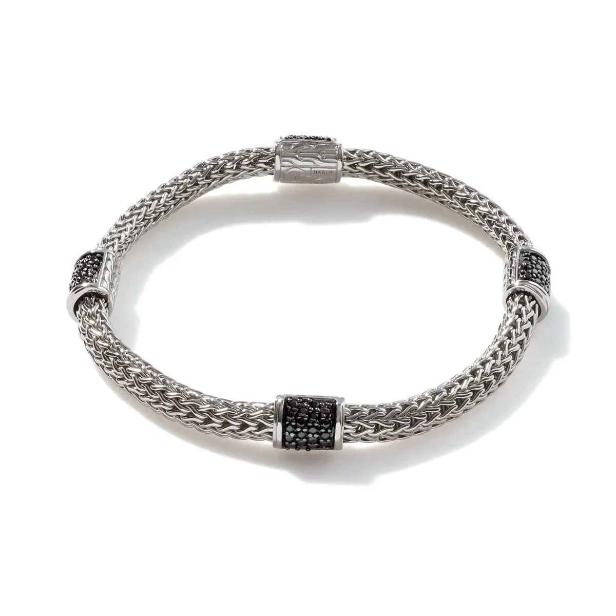 Icon Bracelet, Sterling Silver, Pavé, 5MM - BBS9694BLS