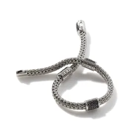 Icon Bracelet, Sterling Silver, Pavé, 5MM - BBS9694BLS