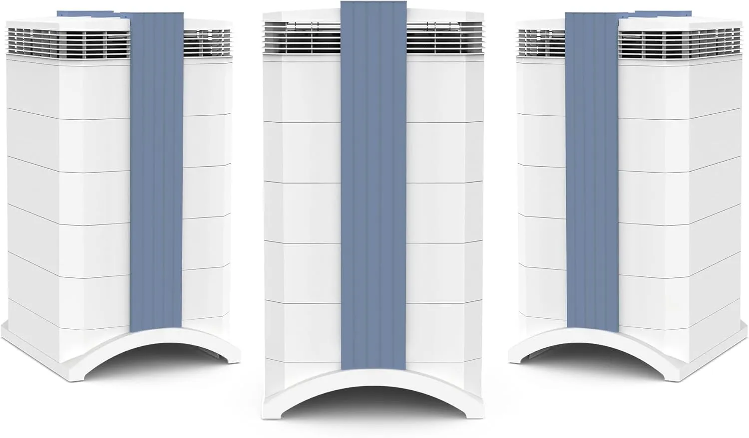 IQAir GC MultiGas XE Air Purifier - 3-Pack  Smart MultiGas Filtration for Spaces up to 3375 sq ft - Chemicals, Odors, VOCs, and Particles, Swiss Made, WiFi Enabled