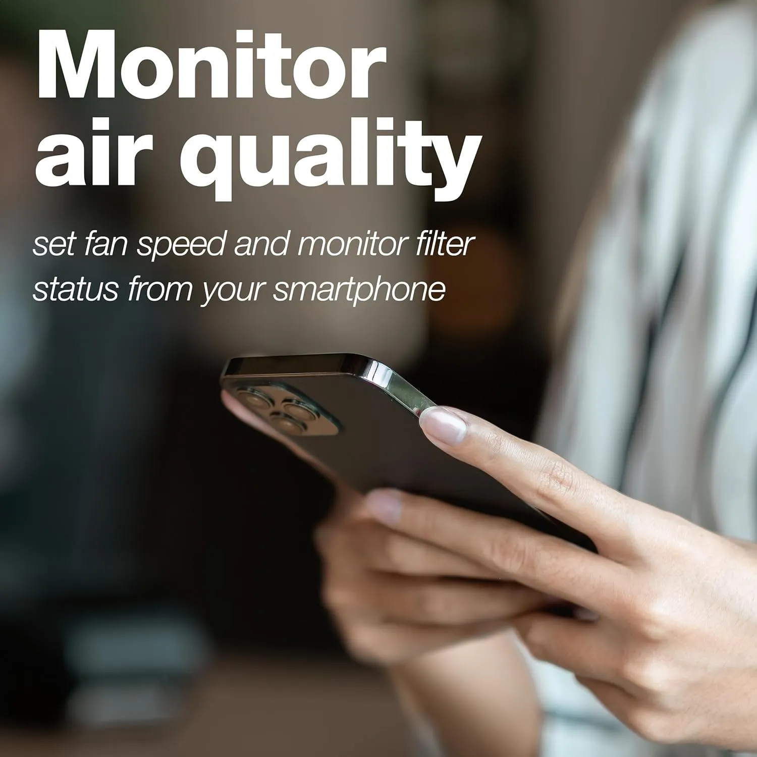 IQAir GC MultiGas XE Air Purifier - 3-Pack  Smart MultiGas Filtration for Spaces up to 3375 sq ft - Chemicals, Odors, VOCs, and Particles, Swiss Made, WiFi Enabled