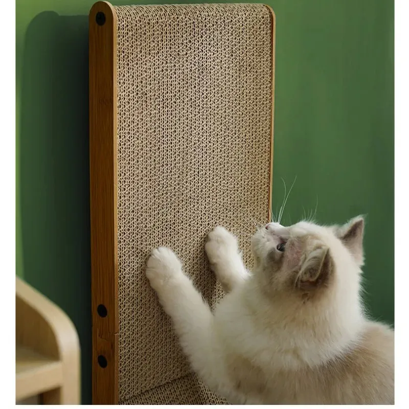 L-Shaped Cat Scratching Board