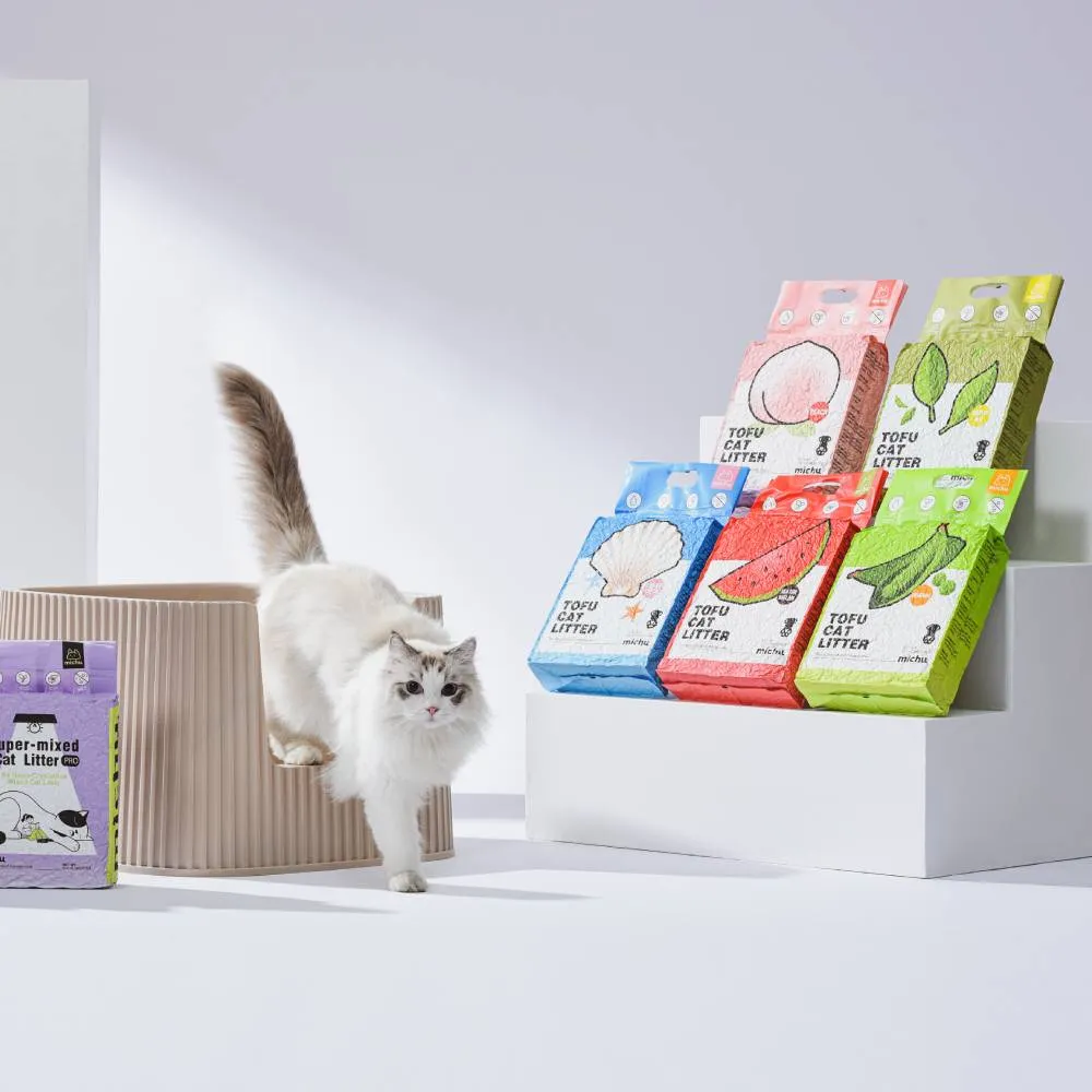 Michu Natural Clumping Cat Litter Original 6L