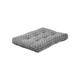 MidWest Homes for Pets Deluxe Dog Beds Super Plush Dog & Cat Beds 24 Inch, Gray