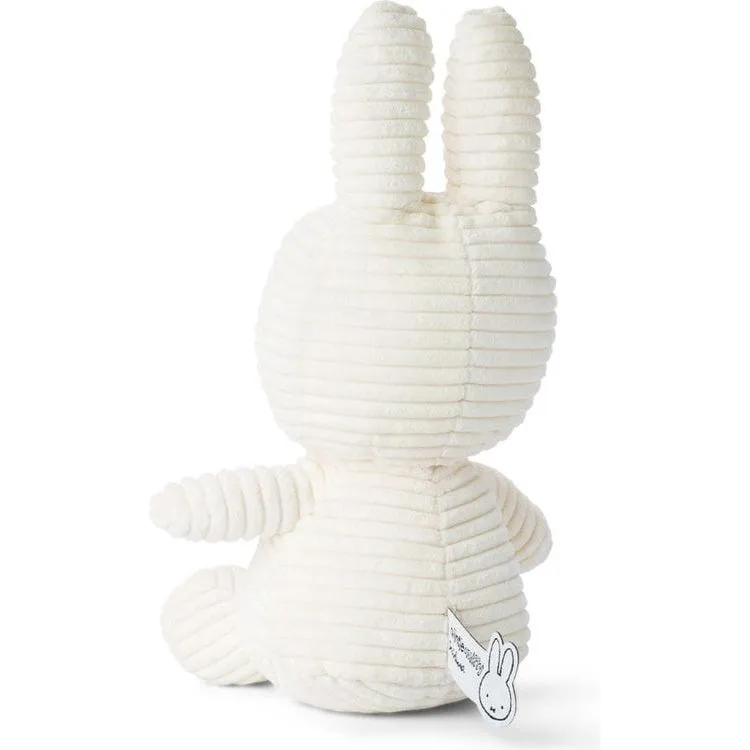 Miffy Sitting Corduroy Off White 9"