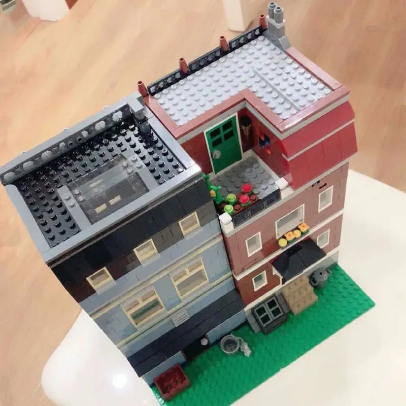 MOC Creator Expert City Pet Shop Store Bricks Toys EU