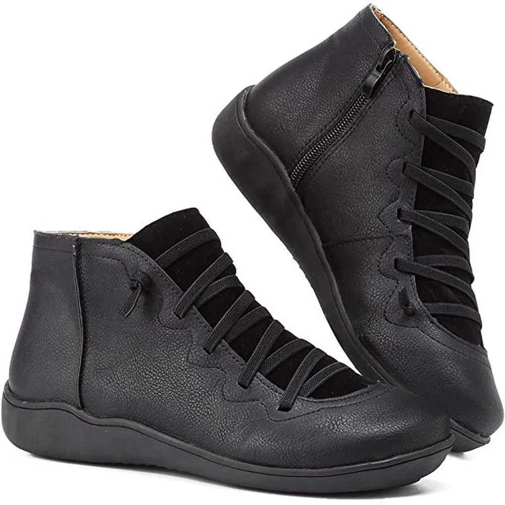 Nina™ - Trendy Orthopedic Ankle Boots in Vintage Style