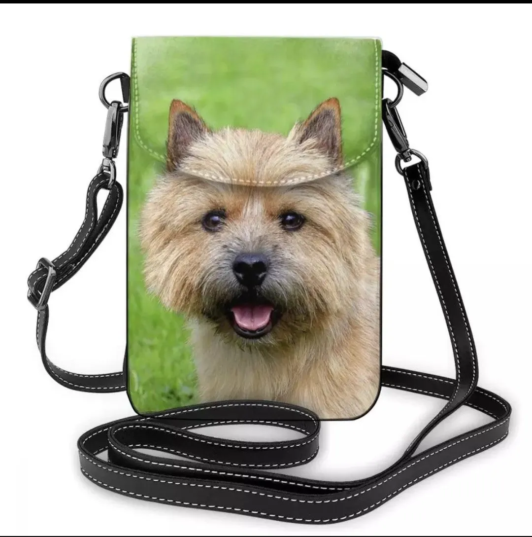 Norwich Terrier Dog Ladies Crossbody Purse