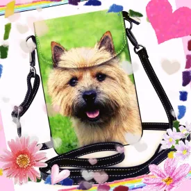 Norwich Terrier Dog Ladies Crossbody Purse