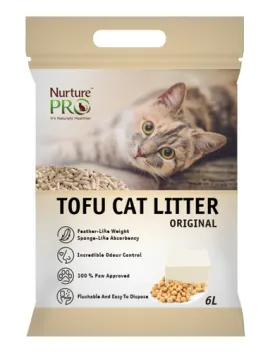 Nurture Pro Tofu Cat Litter - Original (6L)