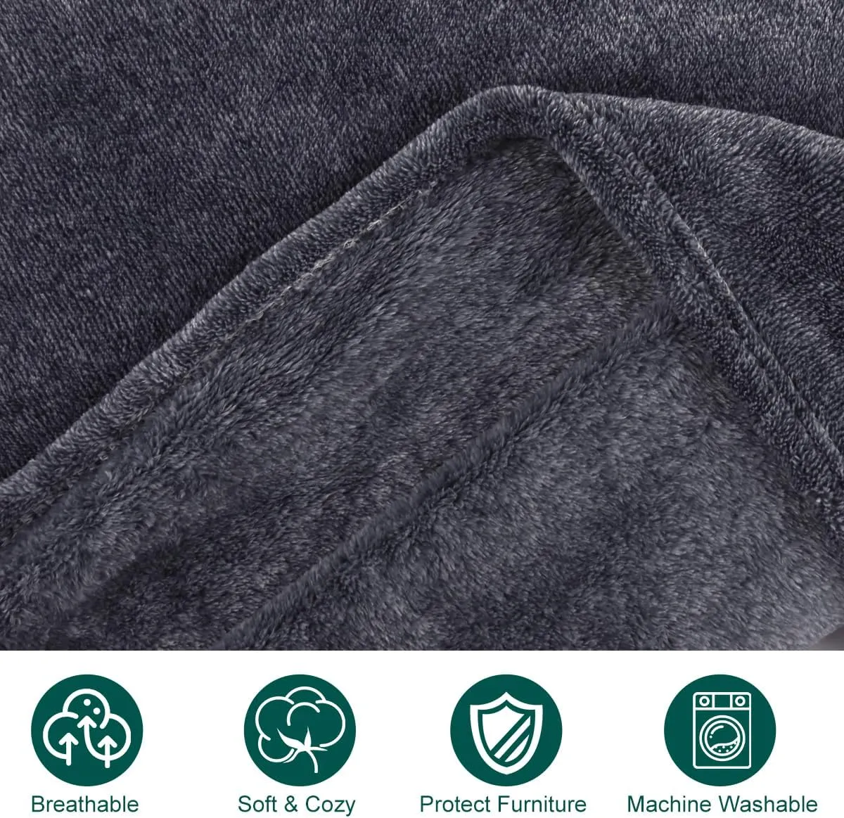 Onarway Dog Blanket Washable for Puppy: 4 Packs Dog Blankets 40x28 - Fluffy Soft Small Throw for Cat Puppy Kitten Dogs - Fleece Pet Blankets for Bed Sofa Car and Indoor - Purple