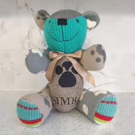 Pet Blankets/Clothing Keepsake Memory Bear