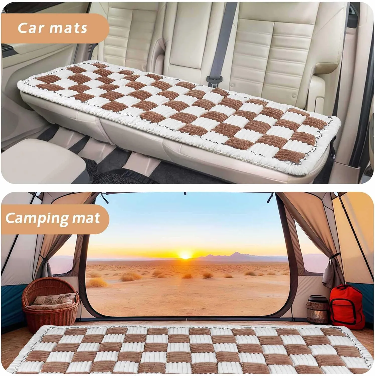 Plaid Pet Couch Mat Dog Couch Covers Non Slip Washable, Soft Checkered Sofa Pad for Furniture with Non Slip Bottom, Quilted Plaid Pet Mat Blankets for Window Floor Camping Car