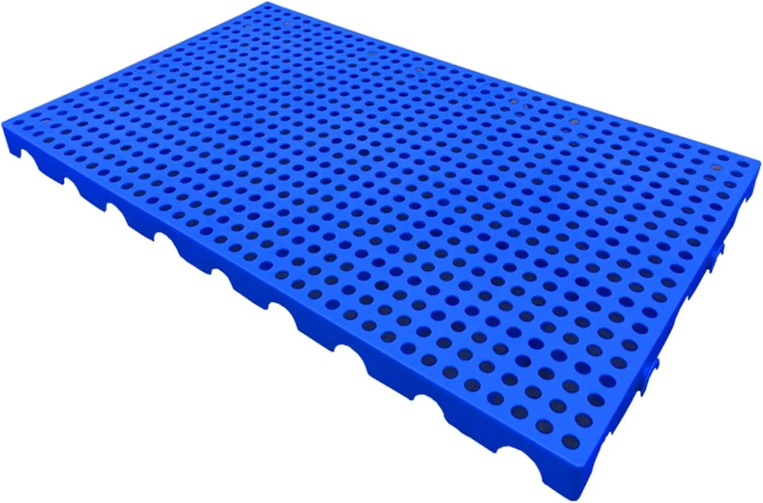 Plastic Pallets, Waterproof Storage Lightweight Grid Pad, Breathable Floor Racks Tray, Warehouse Pet Pad for Garage Basement, Easy to Stack,1pcs 100x70x5cm (1pcs 100x60x5cm)