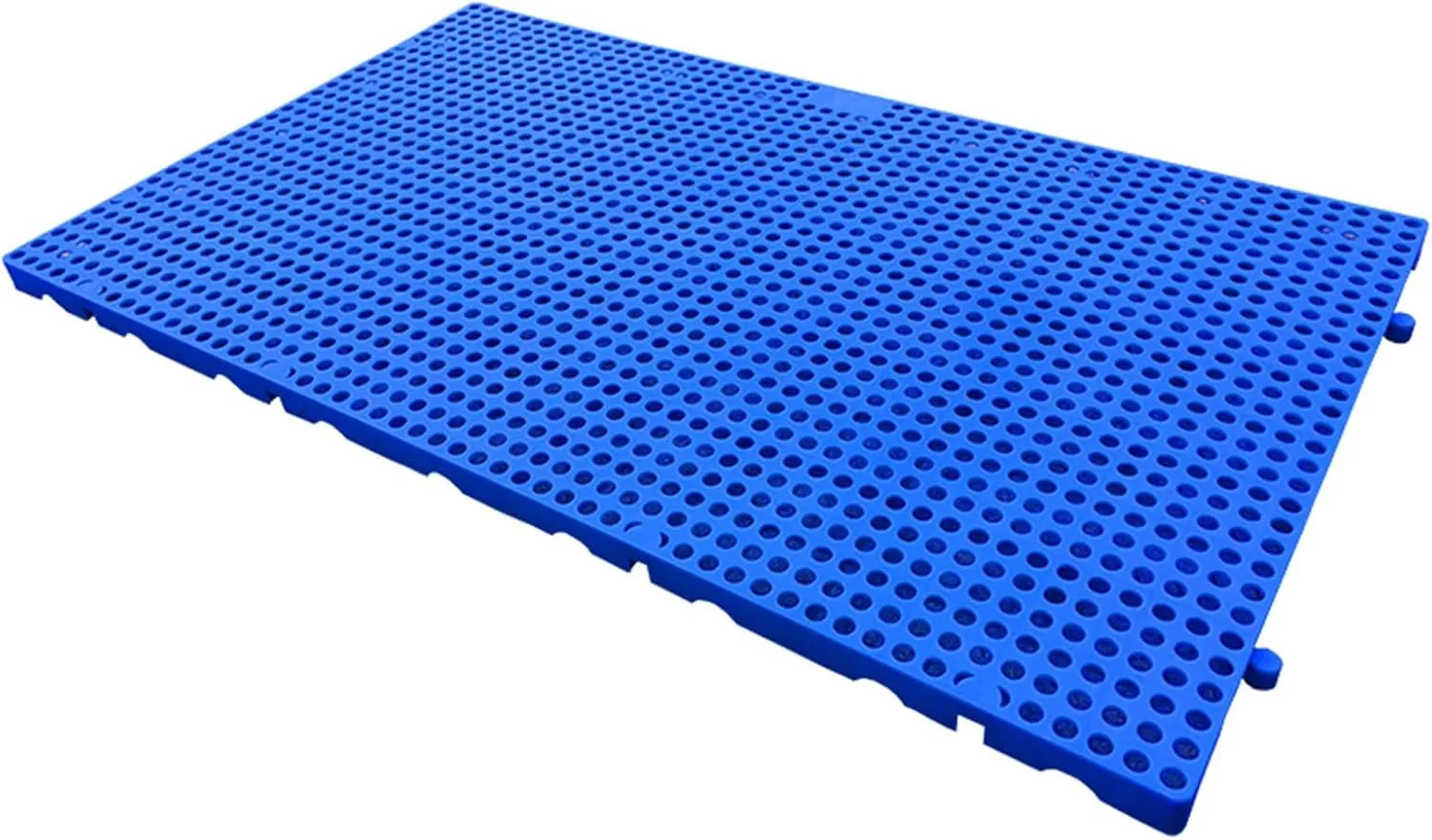 Plastic Pallets, Waterproof Storage Lightweight Grid Pad, Breathable Floor Racks Tray, Warehouse Pet Pad for Garage Basement, Easy to Stack,1pcs 100x70x5cm (2pcs 100x60x3cm)