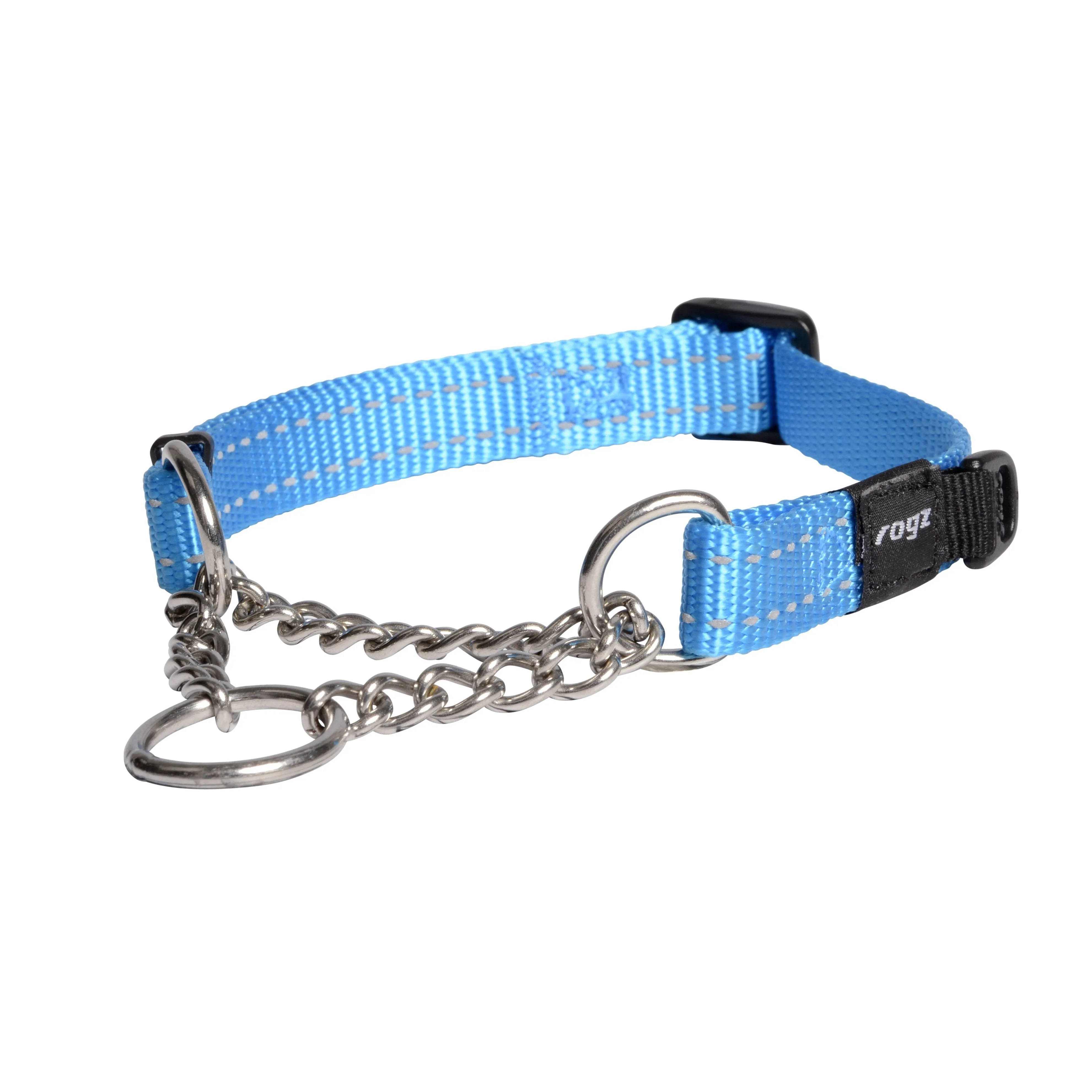 Rogz Control Medium Dog Obedience Collar Turquoise^^^