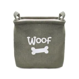 Rosewood Forest Canvas Pet Toy Basket