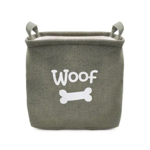 Rosewood Forest Canvas Pet Toy Basket