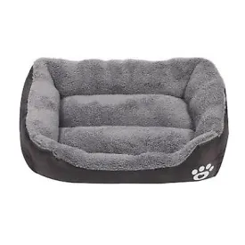 S 43*32cm coffee Pet cat, dog bed, soft and comfortable pet nest AZ21797