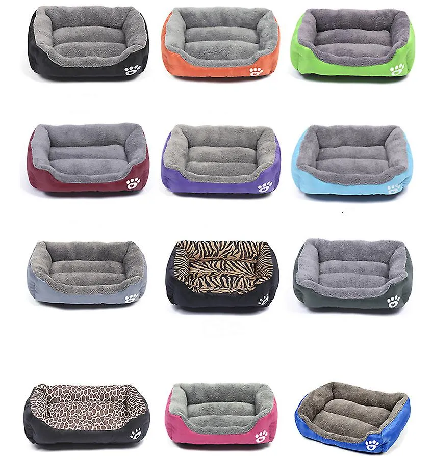 S 43*32cm coffee Pet cat, dog bed, soft and comfortable pet nest AZ21797
