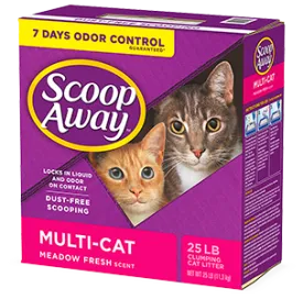 Scoop Away Multi-Cat Scented Litter Clumping Cat Litter 14 lb