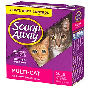 Scoop Away Multi-Cat Scented Litter Clumping Cat Litter 14 lb