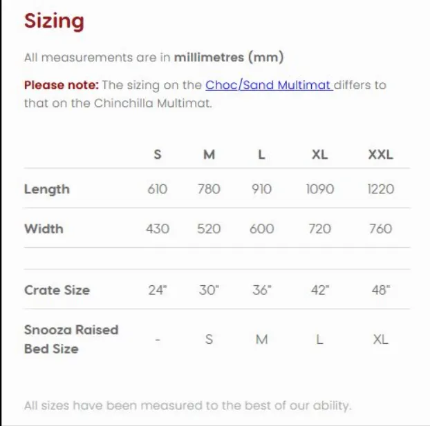 Snooza – Multimat – Chinchilla