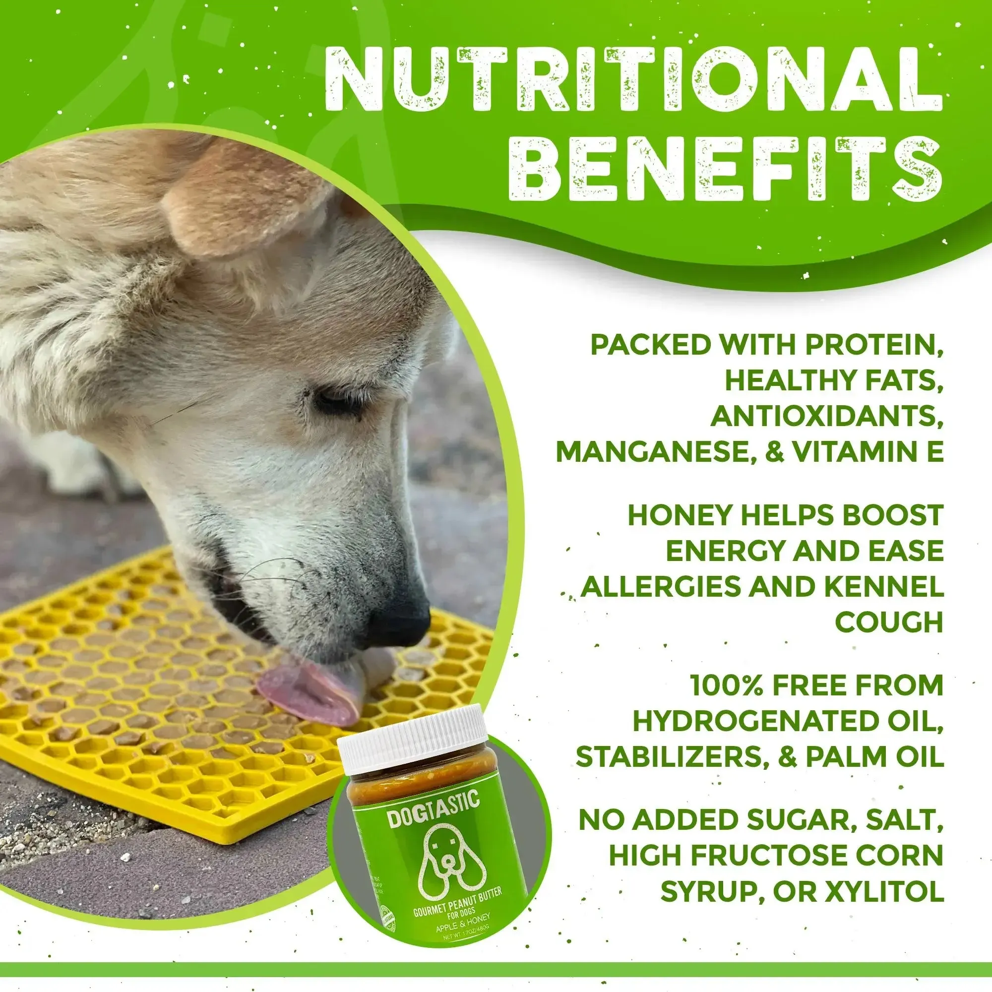 Soda Pup Dogtastic Gourmet Peanut Butter for Dogs