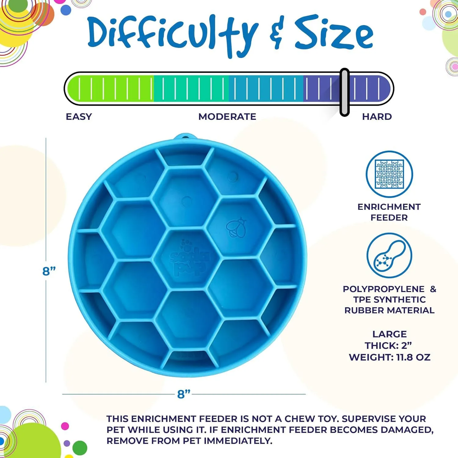 SodaPup Honeycomb Slow Feeder