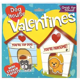 Valentine Cards Set - Dog House