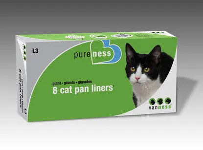 VanNess Cat Pan Liners; Available in 3 sizes